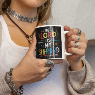 Heavenly Shepherd: Bijbelvers Koffiemok