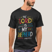 Heavenly Shepherd: Bijbelvers T-shirt (Voorkant)