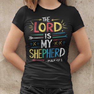 Heavenly Shepherd: Bijbelvers T-shirt
