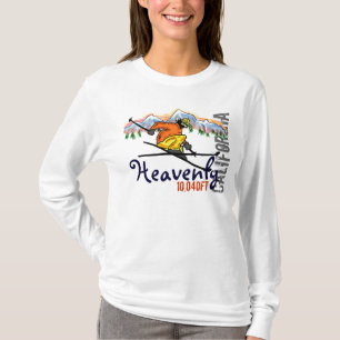 Heavenly ski elevatie hoodie Californië T-shirt