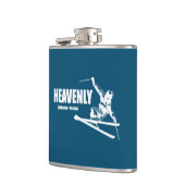 Heavenly Ski Resort California Nevada Skier Heupfles (Links)