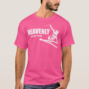Heavenly Ski Resort California Nevada Skier T-shirt