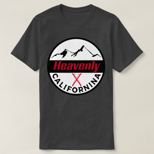 Heavenly Ski Resort T-shirt (Design voorkant)
