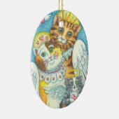 HEAVENLY SPINT CAT ANGELS CHRISTMAS ORNAMENT (Rechts)
