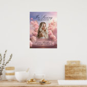 Heavenly Staircase Memorial Welcome Sign Poster (Keuken)