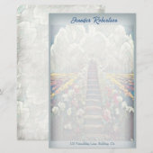Heavenly Staircase Stationery Briefpapier (Voorkant / Achterkant)