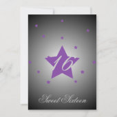 Heavenly Star Sweet Sixteen-Customize Kaart (Voorkant)