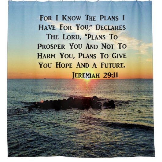 HEAVENLY SUNRISE JEREMIAH 20:11 VERSE DOUCHEGORDIJN (Voorkant)