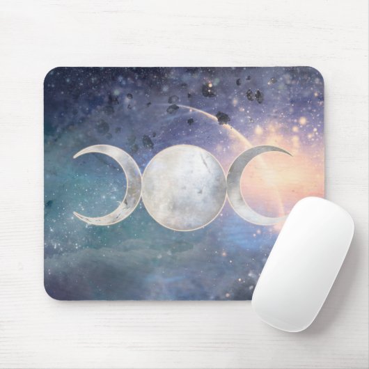 Heavenly Universe Moon Goddess Moonstone Muismat (Met muis)