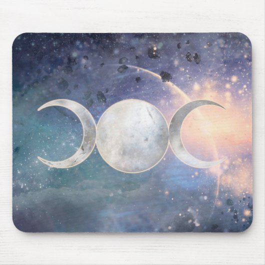 Heavenly Universe Moon Goddess Moonstone Muismat (Voorkant)