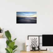 Heavenly Wind Cloud Poster (Thuiskantoor)