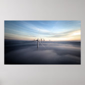 Heavenly Wind Cloud Poster (Voorkant)