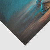 Heavenly Winged Baby Donkey Decoupage Tissuepapier (Detail)