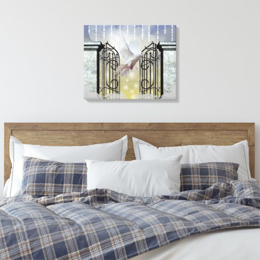 Heavenly Wrapped Canvas Afdruk (Insitu (Slaapkamer))