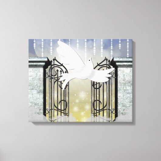 Heavenly Wrapped Canvas Afdruk (Voorkant)