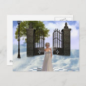 Heavens Angel Briefkaart (Voorkant / Achterkant)