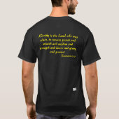 "Heaven's Anthem" Christelijk T-shirt (Achterkant)