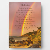 Heaven's Bridges, het regenbooggedicht Fotoplaat (voorkant)