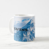 Heavens Custom Text Sky Afbeelding Custom Classic Koffiemok (Voorkant links)