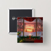 Heaven's Dayspring Button (Voorkant /achterkant)