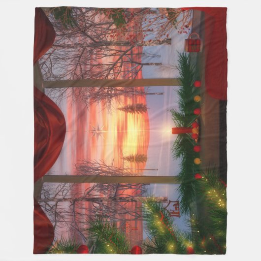 Heaven's Dayspring Fleece Blanket (Voorkant)