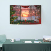 Heaven's Dayspring kerstbanner Spandoek (Beurs)