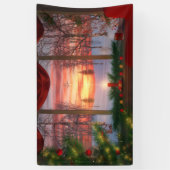Heaven's Dayspring kerstbanner Spandoek (Verticaal)