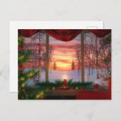 Heaven's Dayspring kerstBriefkaart Briefkaart (Voorkant / Achterkant)