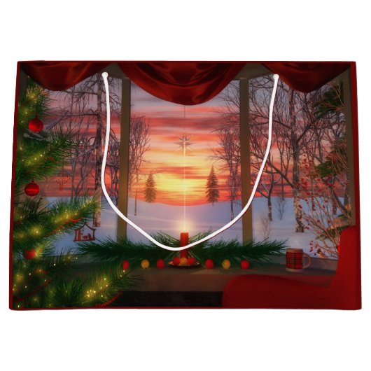 Heaven's Dayspring kerstcadeau Groot Cadeauzakje (Voorkant)