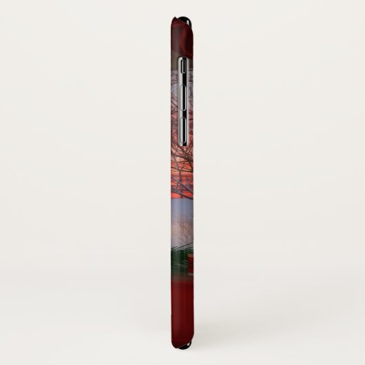 Heaven's Dayspring Kerstmis iPhone Case (Achterkant/links)