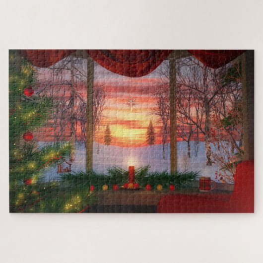 Heaven's Dayspring Kerstpuzzle Legpuzzel (Horizontaal)