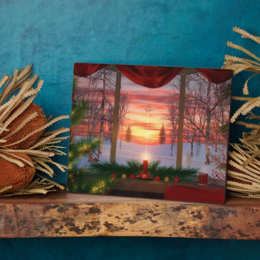 Heaven's Dayspring Plaque Fotoplaat (Zijkant)