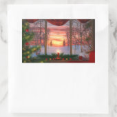 Heaven's Dayspring-Stickers Rechthoekige Sticker (Tas)