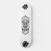 Heavens Devils – Schedel Motorrijder Skateboarddek Persoonlijk Skateboard (Voorkant)