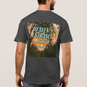 Heaven's entree betaald in volledig John 3:16 T-sh T-shirt (Achterkant)