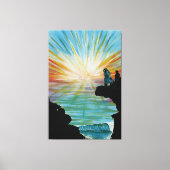 Heavens gate canvas afdruk (Voorkant)