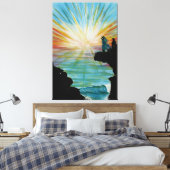 Heavens gate canvas afdruk (Insitu (Slaapkamer))