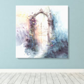 Heaven's Gate Canvas Print (Insitu (Houten vloer))