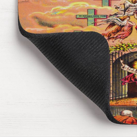 Heaven's Gate met een gouden foliestructuur en Jez Muismat (Hoek)