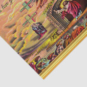 Heaven's Gate met een gouden foliestructuur en Jez Tissuepapier (Detail)