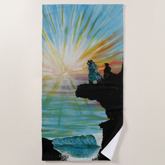 Heaven's gate-strandhanddoek strandlaken (Voorkant)