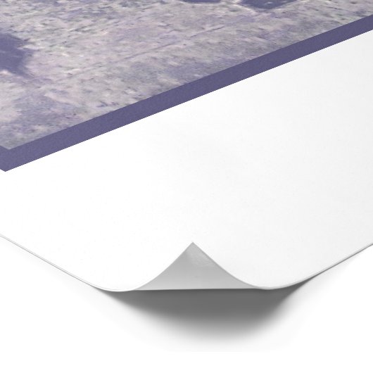 Heaven's Gate Tombstone Rubbing - Blue Poster (Hoek)