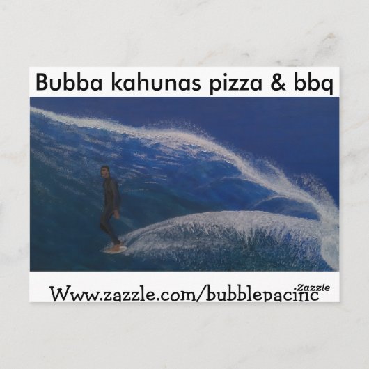 Heaven's golf briefkaart (Achterkant)