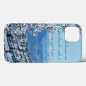"Heavens Higher"-Mountain iPhone Case (Achterkant (horizontaal))