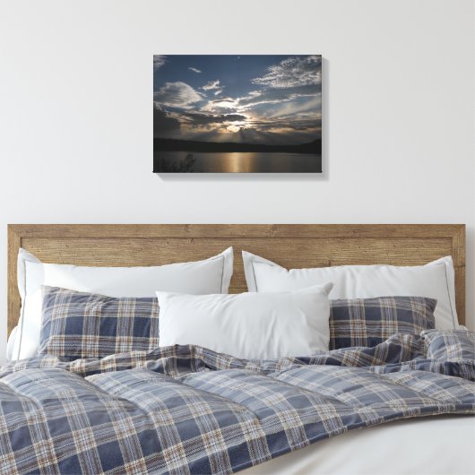 Heaven's Light Canvas Afdruk (Insitu (Slaapkamer))