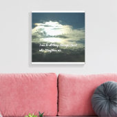 Heaven's Light Canvas Afdruk (Insitu (Woonkamer))