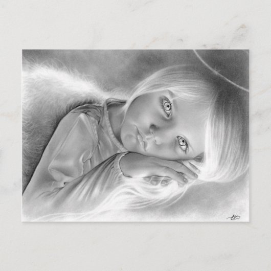 Heaven's Little Angel Briefkaart (Voorkant)