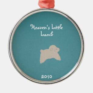 Heaven's Little, Lamb, 2010 Metalen Ornament