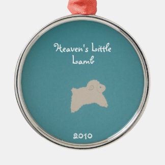 Heaven's Little, Lamb, 2010 Metalen Ornament