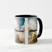 Heaven's Mok met twee toonrichtingen (Voorkant rechts)